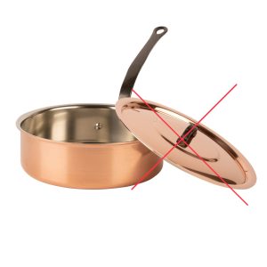 Ковш медный для приготовления 20см Copper