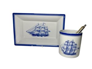 Набор для письменного стола Blue Clipper