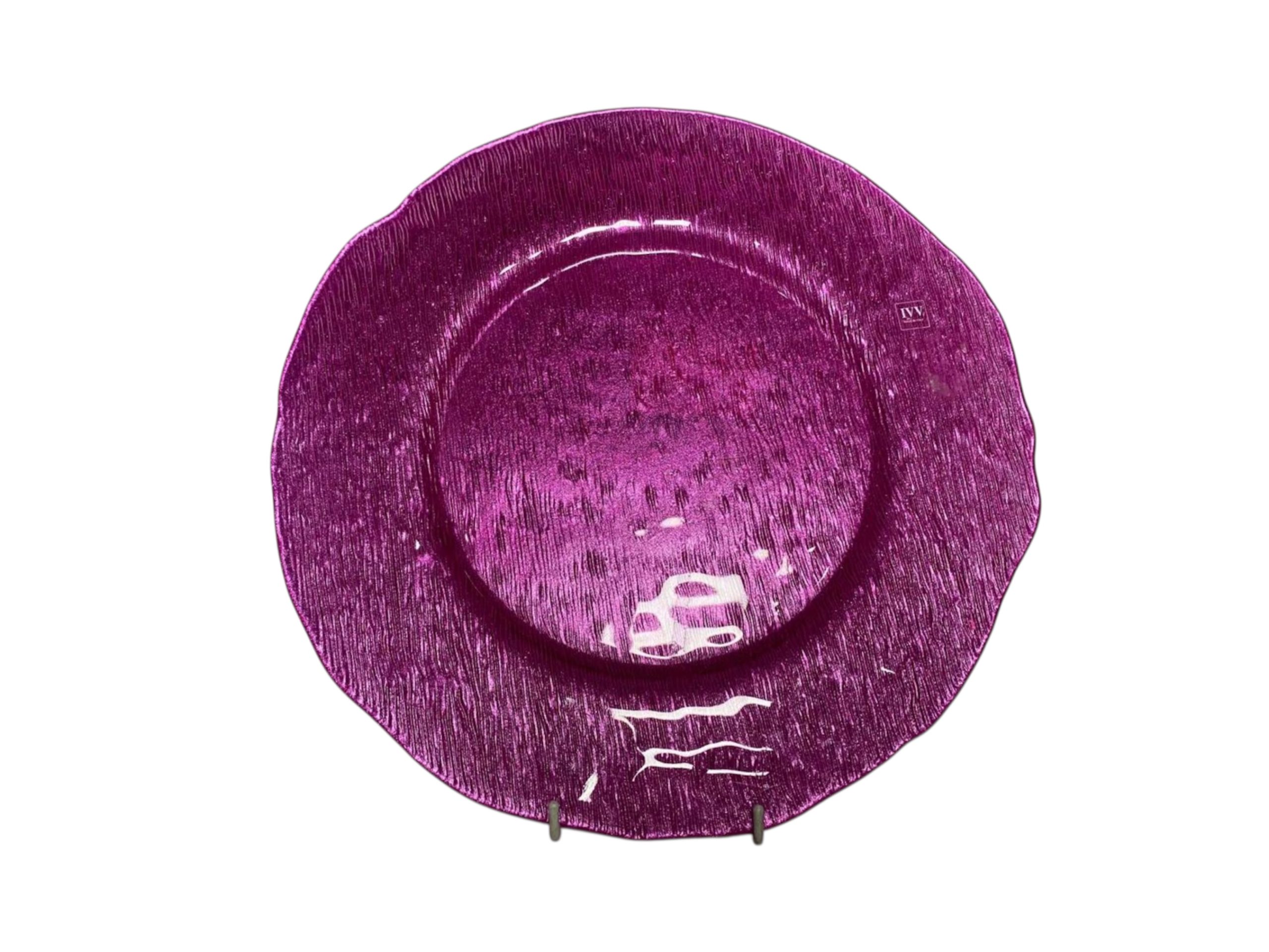 Блюдо 34 см FUCHSIA Glacier