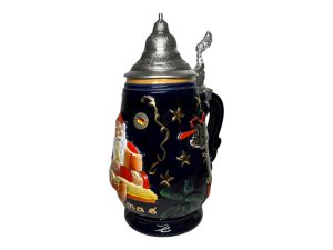Новогодняя пивная кружка