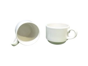 Чашка кофейная 13см Plain Range White