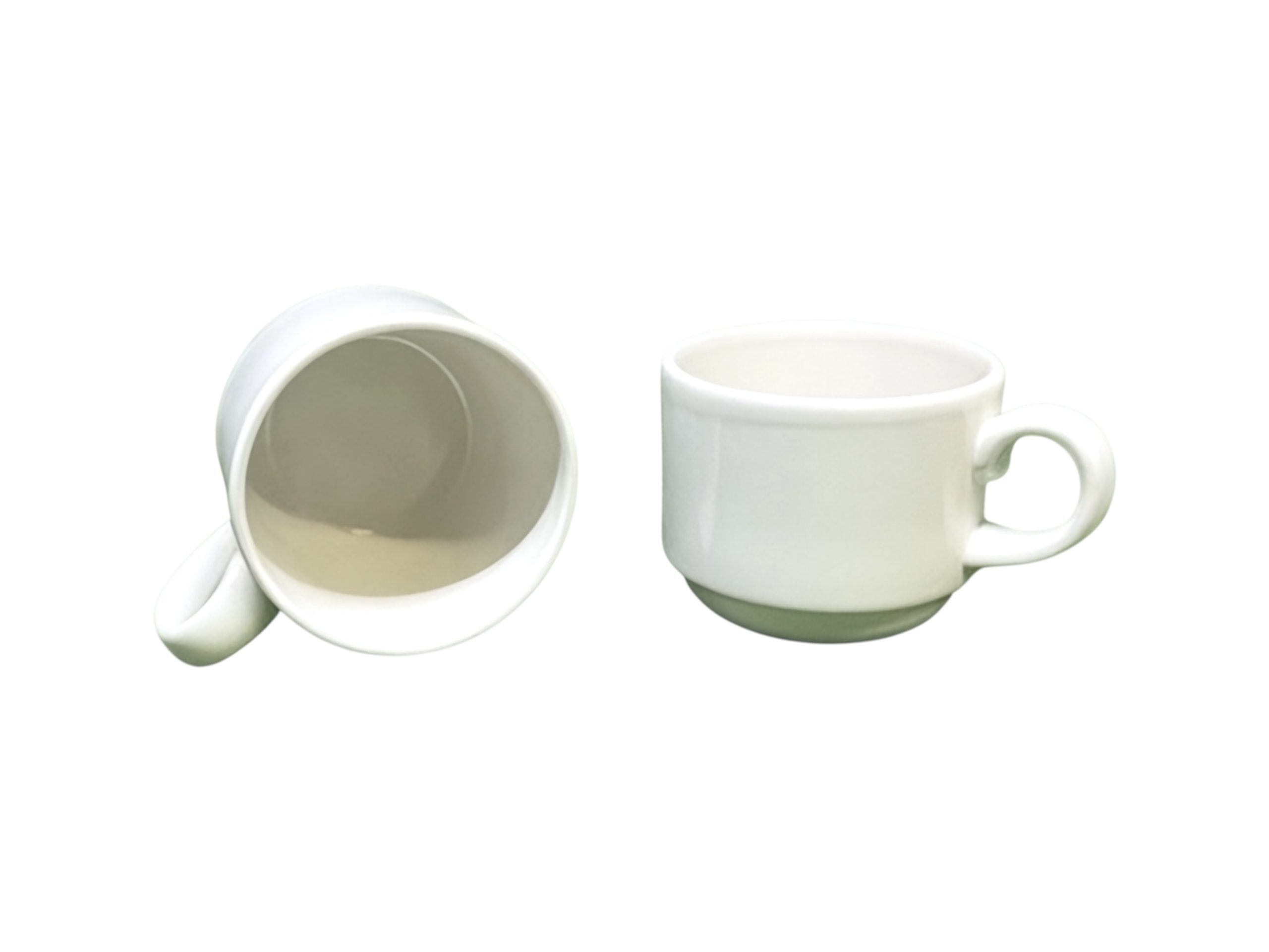 Чашка кофейная 13см Plain Range White