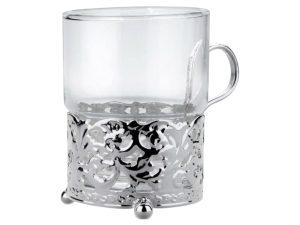 Стакан в подстаканнике, 7.5 х 9 см
