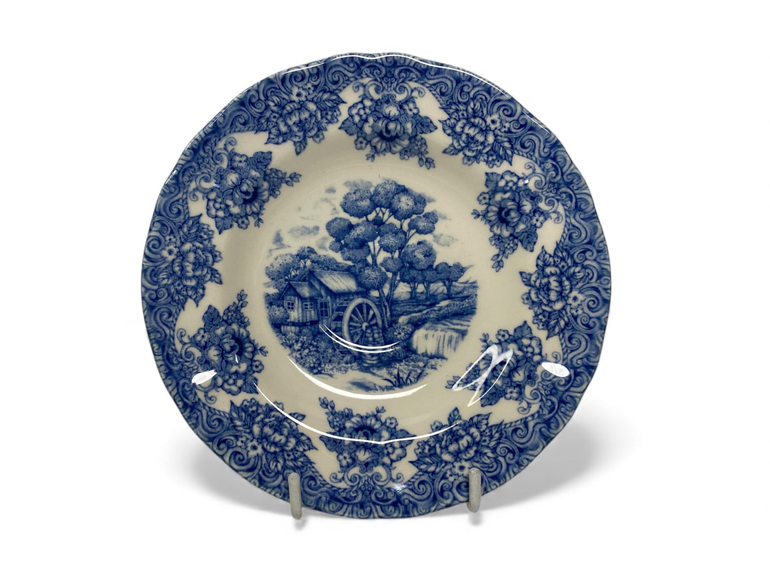 Блюдце 15,6 см Waterwheel Blue